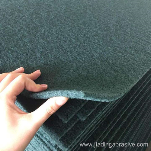 non-woven abrasive hand pad nylon scouring pad metal